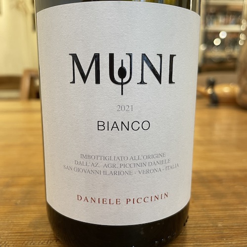 Daniele Piccinin Bianco Muni Bianco Muni 2021　ダニエーレ・ピッチニン　ビアンコムーニ