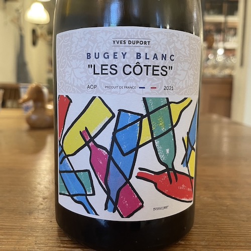 Yves Duport Bugey Chardonnay Les Cotes 2021　ビュジェ・シャルドネ　レ・コート