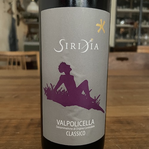 SIRIDEIA Valpolicella Classico  2020 ヴァルポリッツェッラ クラッシコ