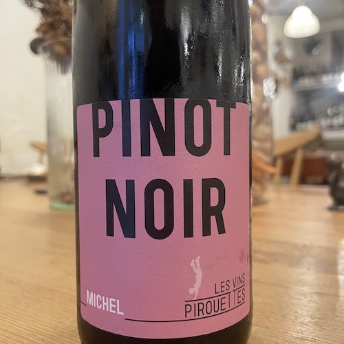 LES VINS PIROUETTES PINOT NOIR de MICHEL 2023 ピノ・ノワール・ド・ステファン　レ・ヴァン・ミッシェル