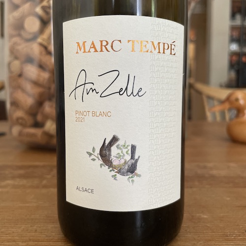 Marc Tempe   Pinot Blanc Amzelle 2021  マルク・テンペ  ピノ・ブラン  アムゼル