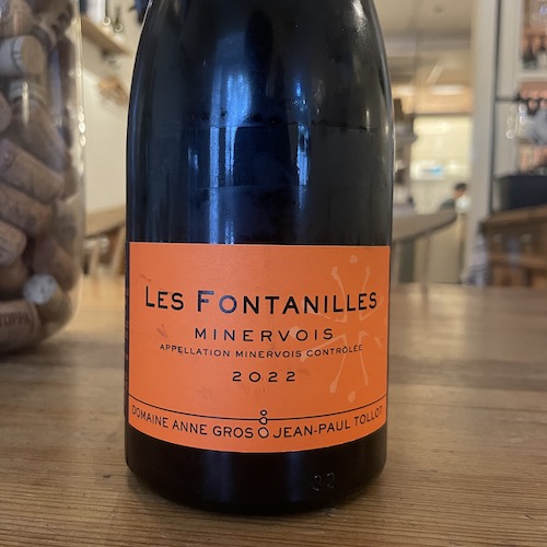 Domaine Anne Gros et Jean-Paul Tollot Les Fontanilles Minervois 2022 ミネルヴォア “レ・フォンタニーユ”