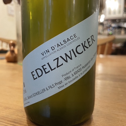 Gérard Schueller et Fils Vin d’Alsace Ederzwicker S.A エデルツヴィッカー (1L)