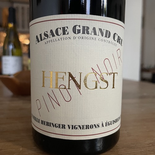 Famille Hebinger Pinot Noire Grand Cru Hengst 2022 ピノノワール グラン・クリュ ヘングスト