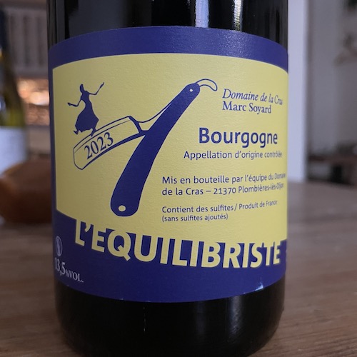 Domaine de la Cras ( Marc Soyard ) Bourgogne Rouge 2023 ブルゴーニュ・ルージュ